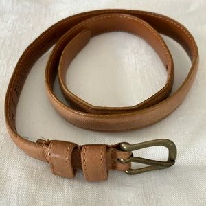 Coach leather belt